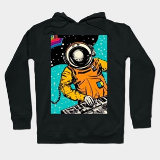 Astronaut DJ In Space Hoodie